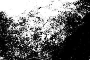 Rustic grunge texture with grain and stains. Abstract noise background. PNG graphic illustration with transparent background.