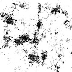 Fototapeta premium Rustic grunge texture with grain and stains. Abstract noise background. PNG graphic illustration with transparent background.