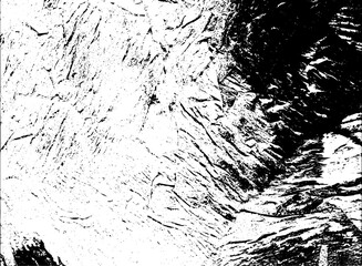 Rustic grunge texture with grain and stains. Abstract noise background. PNG graphic illustration with transparent background.