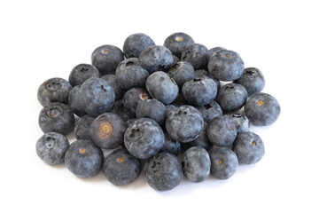 tas de myrtilles fraiches, en gros plan	