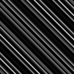 Obraz premium Black and white stripe abstract background. Motion lines effect. Grayscale fiber texture backdrop and banner. Monochrome gradient pattern and textured wallpaper.