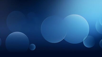 gradient blue background with circle theme. generative ai