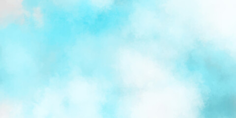 Fototapeta na wymiar Sky blue reflection of neon,sky with puffy,fog effect,soft abstract.smoky illustration.design element transparent smoke.texture overlays canvas element lens flare cloudscape atmosphere. 