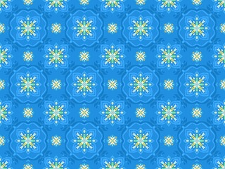 Ethnic ikat seamless pattern traditional design illustration for background carpet clothing and home decoration 