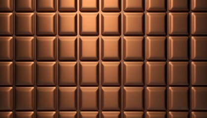 Naklejka premium Rectangles pattern 3d bronze slab texture background 