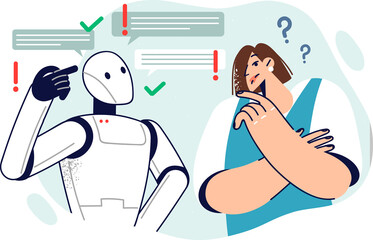 Collaboration between robot and person to jointly brainstorm and find solution to problem