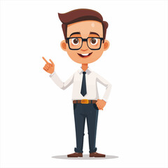 Male teacher presenting and teaching 62