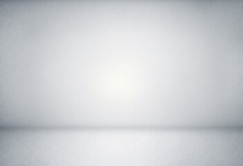 Bright and Textured Abstract White and Grey Background Template with Empty Space