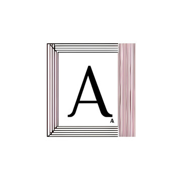 Simple A Logo