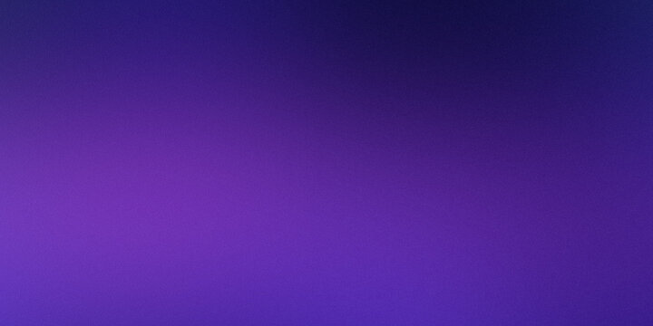 Abstract violet and blue holographic grainy gradient background for banners, design, advertising, covers, templates and posters