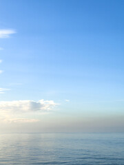 Obraz premium sky and clouds over the sea