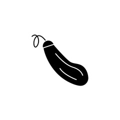 zucchini concept line icon. Simple element illustration. zucchini concept outline symbol design.