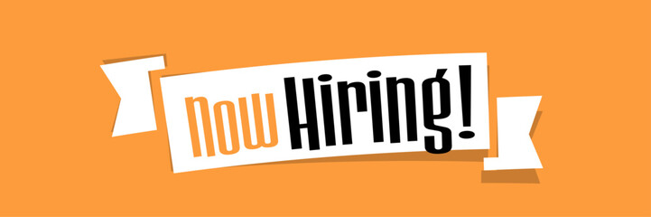 Now hiring
