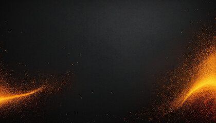 black and orange , color gradient rough abstract background shine bright light and glow template...