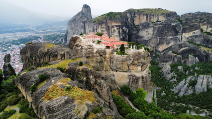 Fototapeta na wymiar rock formation monastery country