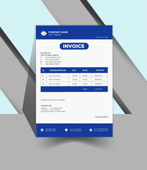An invoice template for a business. quotes for money bills, price invoices, invoices, and payment agreement forms. A vector tax form, an invoice graphic, or a website with a payment receipt.