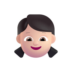 Girl : Light Skin Tone