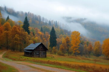 House in the mountains