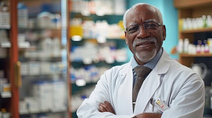 Fototapeta premium Get the peace of mind you deserve with our pharmacist's attention to detail.