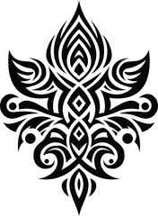 Tribal art tattoo vector.New style tribal tattoo collection. tribal tattoos.Small tribal tattoo. tribal abstract tattoos.