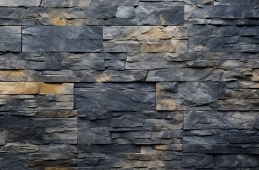 A weathered limestone wall stands strong, a testament to the enduring beauty and resilience of natural building materials