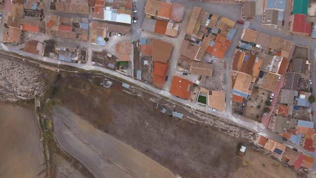 Aerial view of El Sabinar, Moratalla, Region of Murcia, Spain