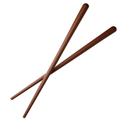 chopsticks 3D Icon Illustration