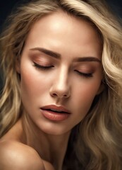 Obraz premium close up portrait of a woman