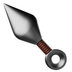 Kunai 3D Icon Illustration