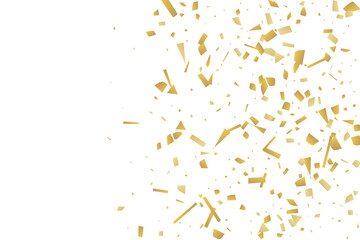 Flying shiny particles illustration. Decorative element. Luxury background for your design.