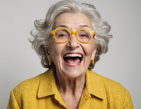 Charm in Laughter: Alternative Portrait of a Limit-Free Senior