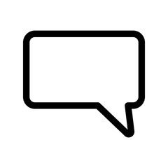 Naklejka premium Text message symbol line design on a transparent background