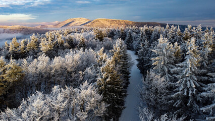 Lovely winter in Czech