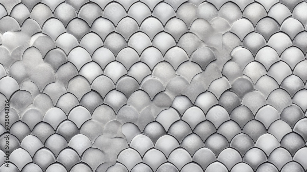 Poster a black and white photo capturing the beauty of a chain link fence. versatile and suitable for vario