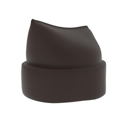 World War Two Headwear isolated on white background