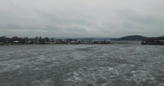frozen lake