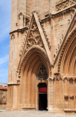 Lala Mustafa Pasha Mosque (St. Nicholas Cathedral) is in Famagusta, Cyprus.