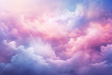 A swirling galaxy of pastel hues, creating a fantasy-inspired background for text on dreamy and...