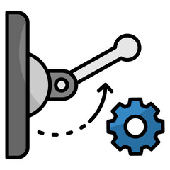 Control Switch  Icon Element For Design