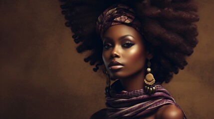 Regal Elegance in African Attire