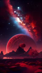 Poster Galaxy Planet Landcape © Harun