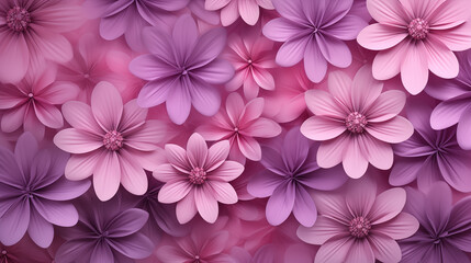 Kwiatowe fioletowe minimalistyczne tło na życzenia z okazji Dnia Kobiet, Dnia Matki, Dnia Babci,...