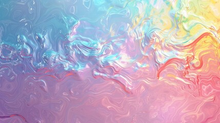 Abstract pastel pink and blue iridescent pearl escent texture background