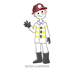 Firemen Firefighter Illustration Vector Clip Art