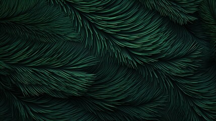 seamless background with coniferous branches pattern, coniferous, fir, 