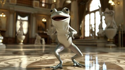 dancing frog