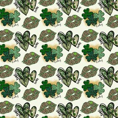 seamless pattern with butterflies