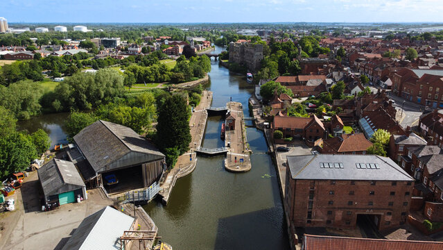 Newark, town in United Kingdom.