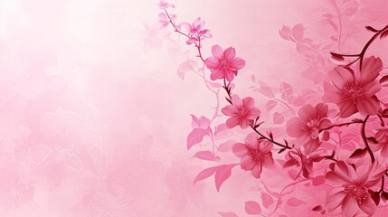  a pink background with a bunch of flowers in the middle of the image and a pink background with a bunch of flowers in the middle of the image.