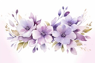 Fototapeta na wymiar a group of purple flowers